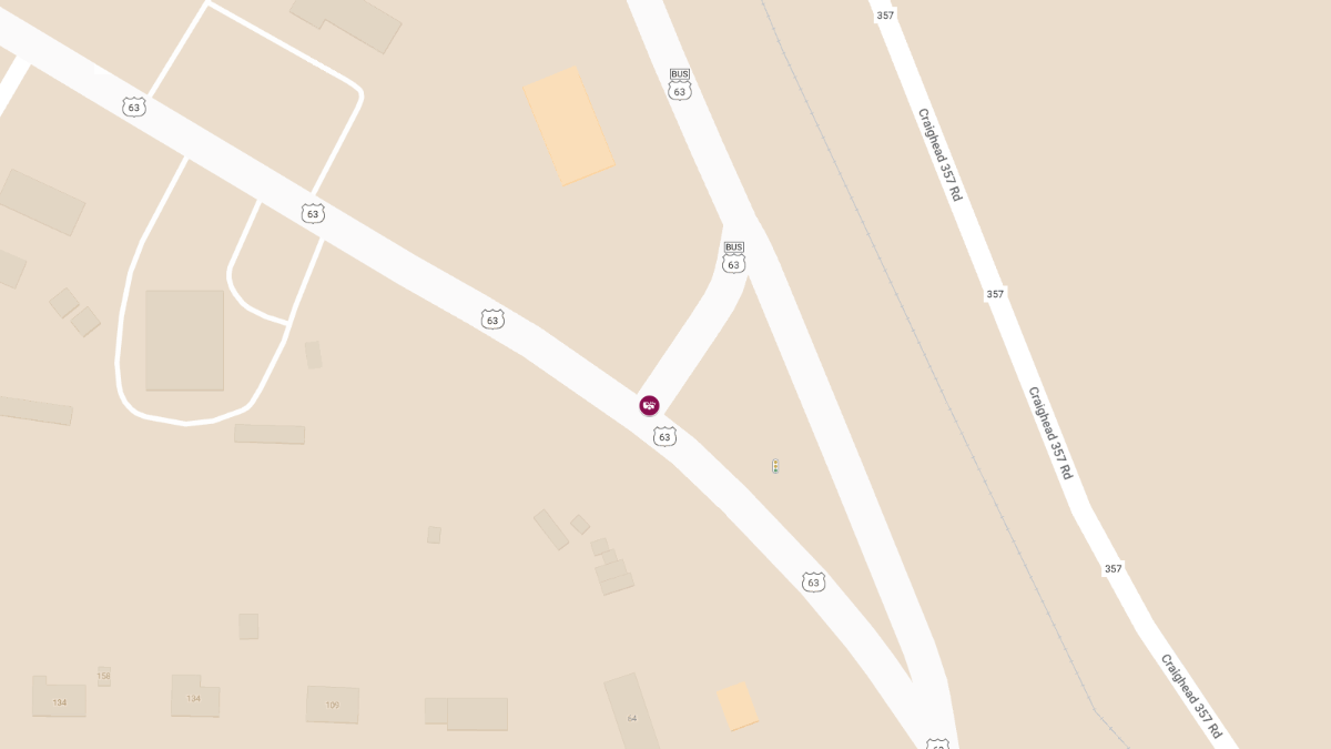 Injury Accident at Southbound U.S. 63 & U.S. 63 Business