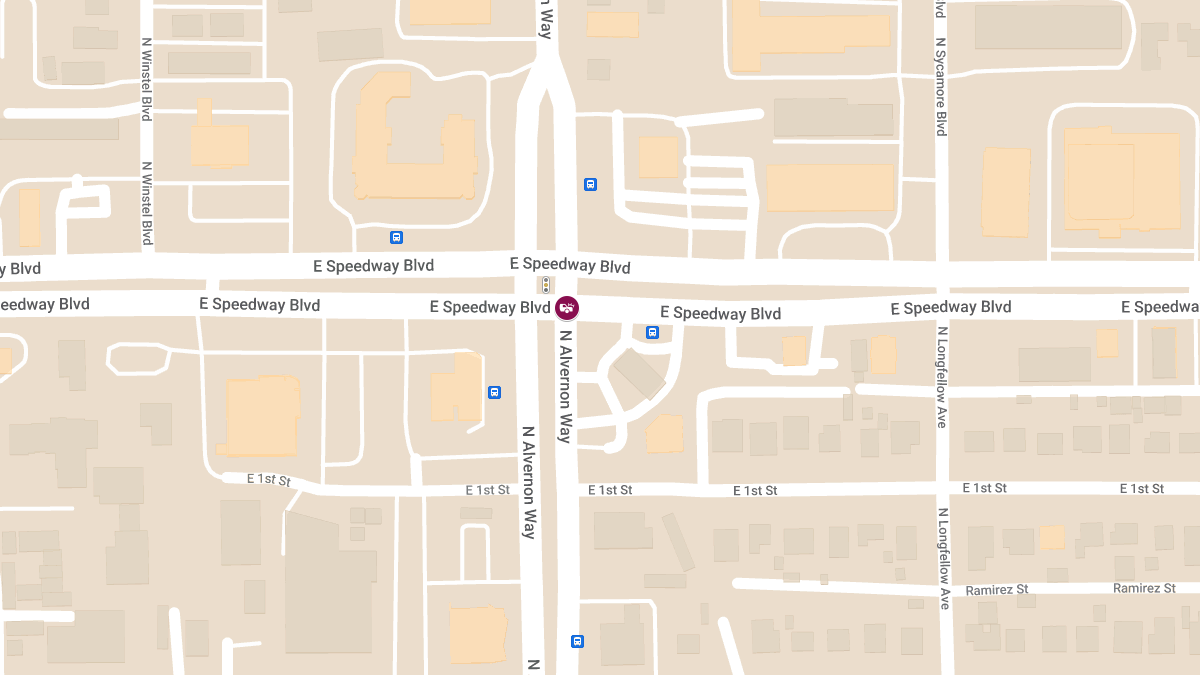 Injury Accident at Speedway Blvd & Alvernon Way