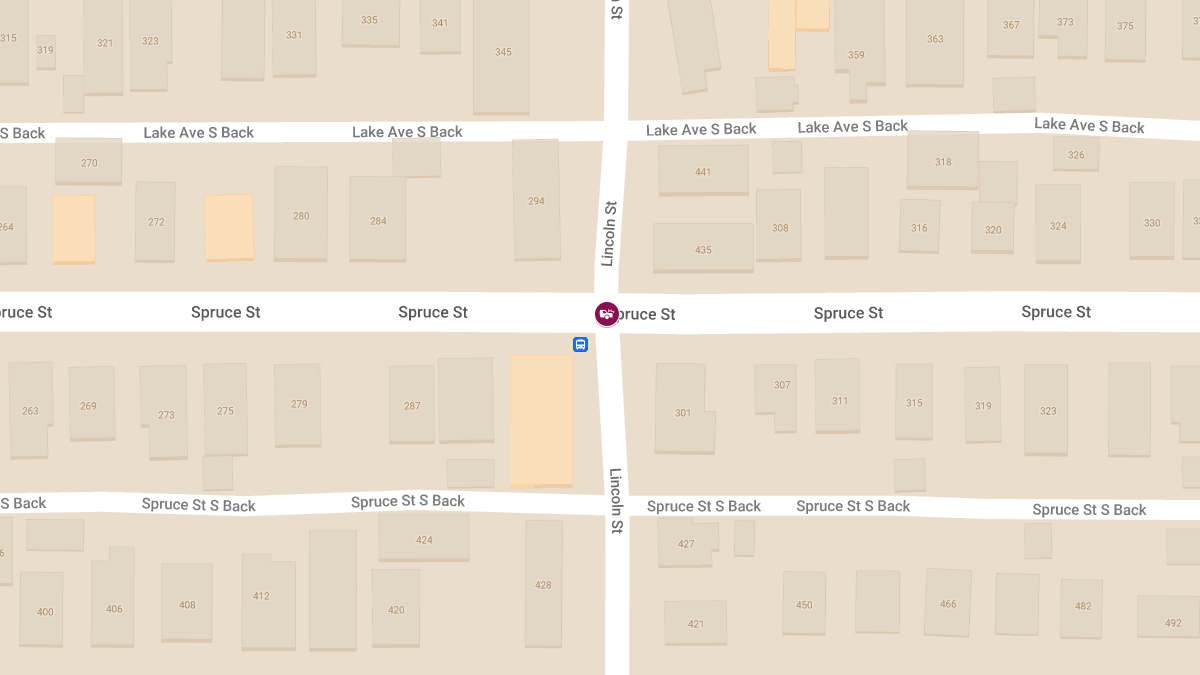 Injury Accident at Spruce and Lincoln St