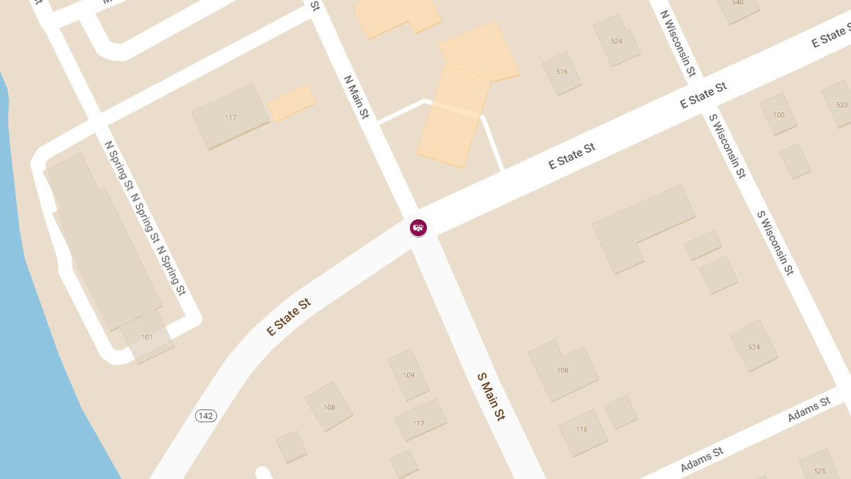 Injury Accident at State St & N Main St Involves Chest Pain