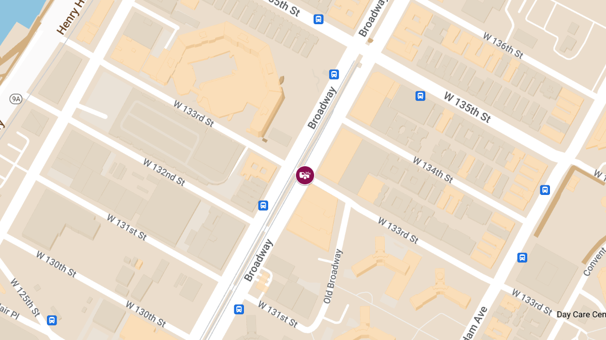 Injury Accident at W 133rd St & Old Broadway