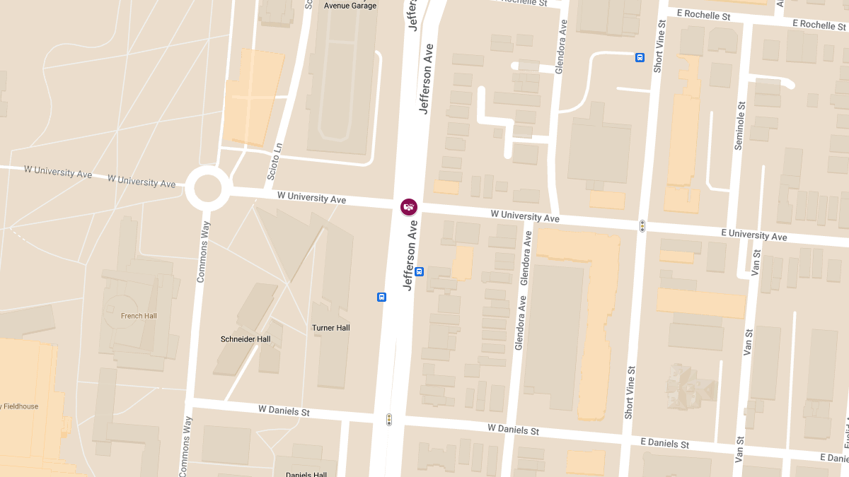 Injury Accident at W University Ave & Jefferson Ave