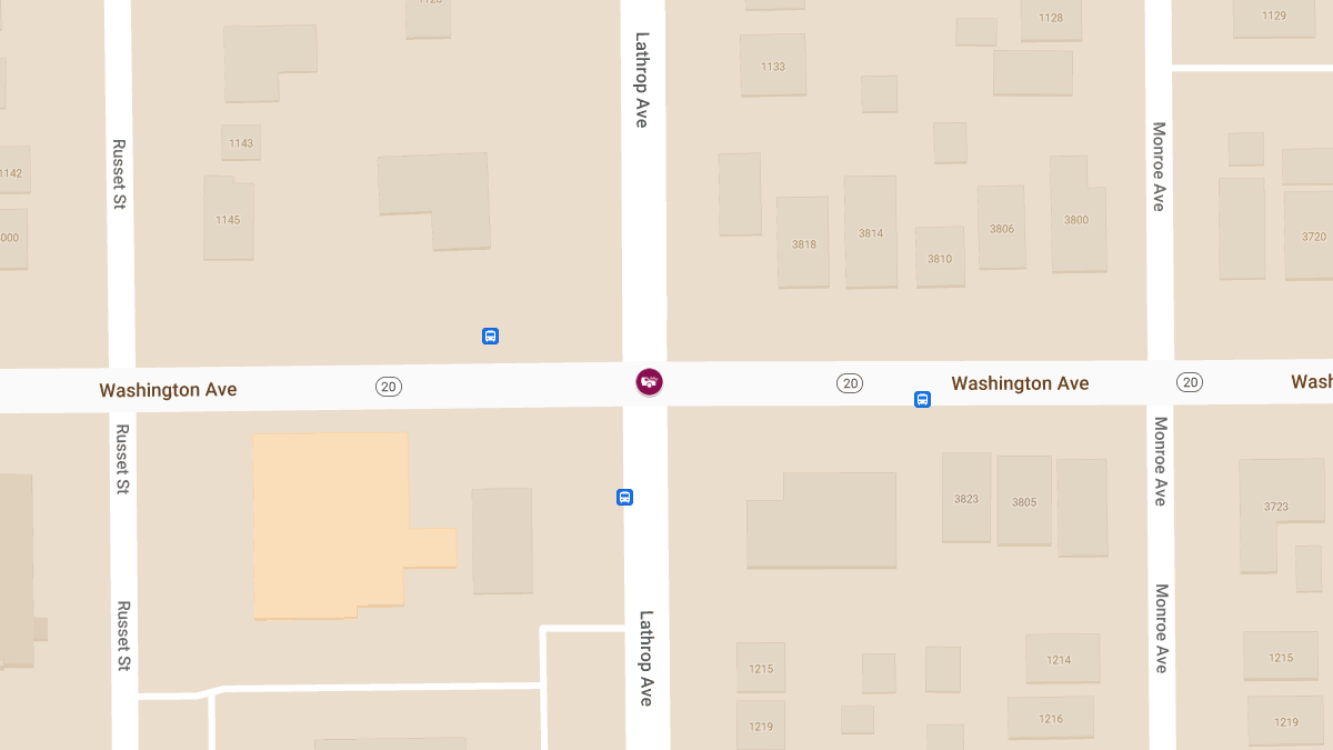 Injury Accident at Washington Ave & Lathrop Ave