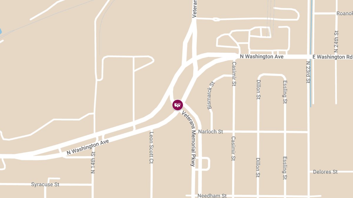 Injury Accident at Washington and Veterans Memorial