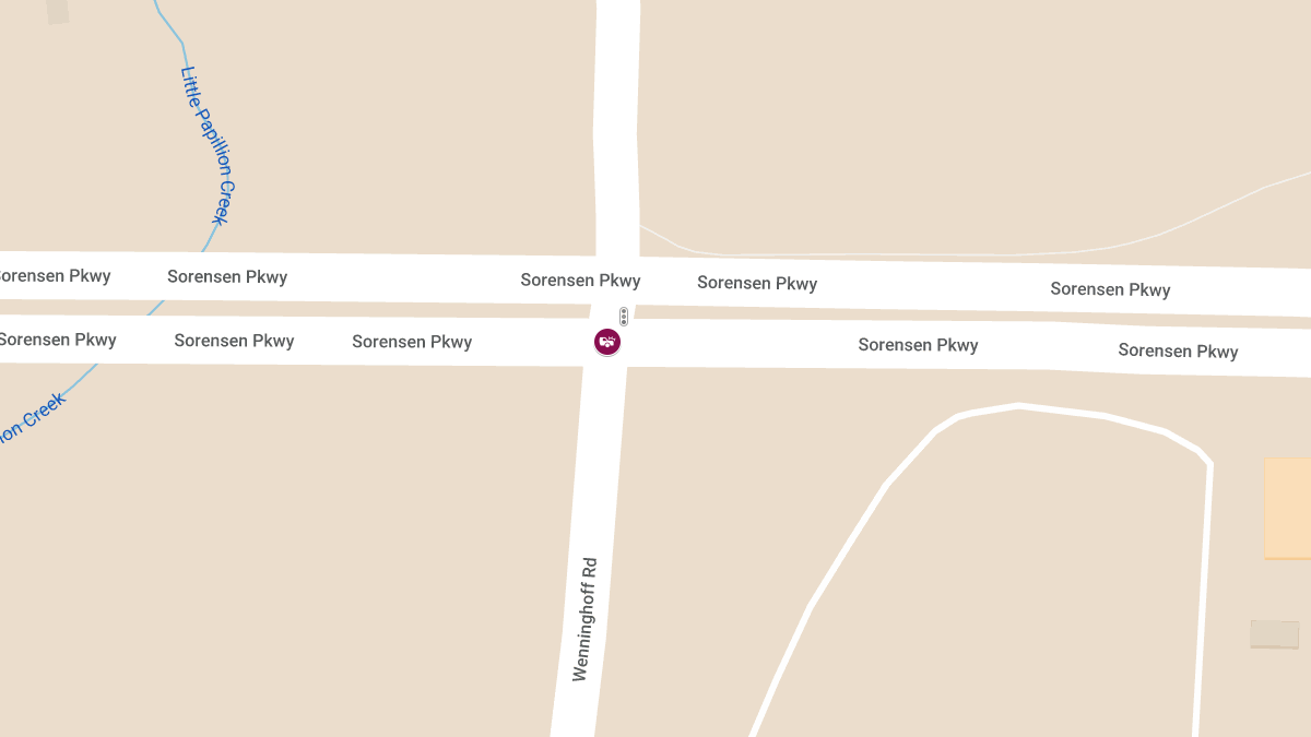 Injury Accident at Wenninghoff Rd & Sorenson Pkwy