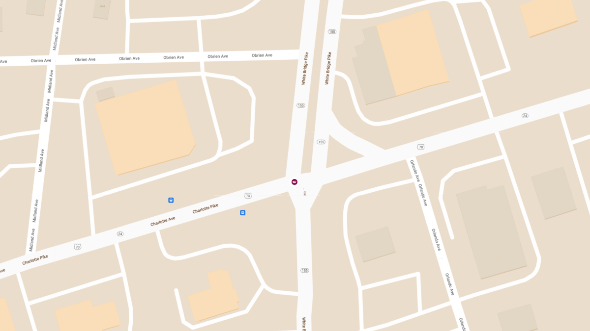 Injury Accident at White Bridge Pike & Charlotte Pike