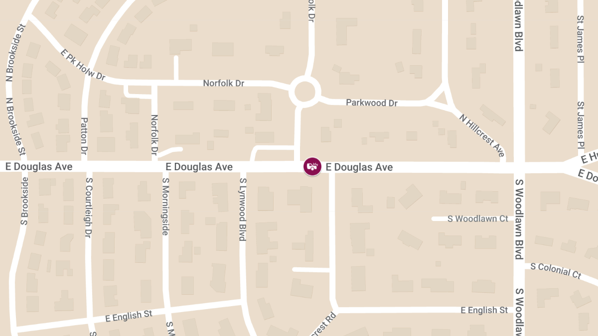 Injury Accident in the 500 Block of E Douglas Ave