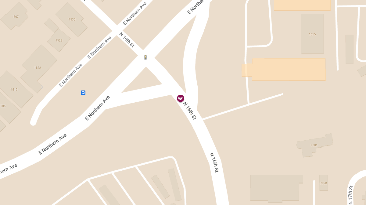 Injury Accident on 16th St South of Northern Ave