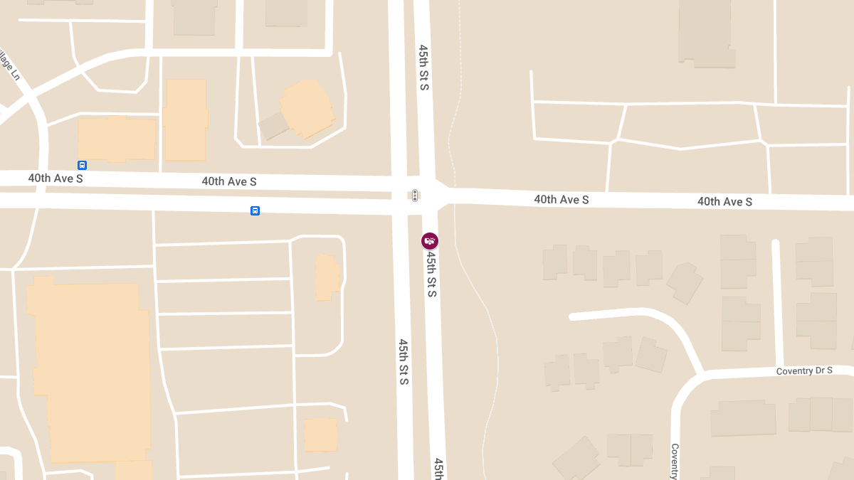 Injury Accident on 4000 Block of 45th St S