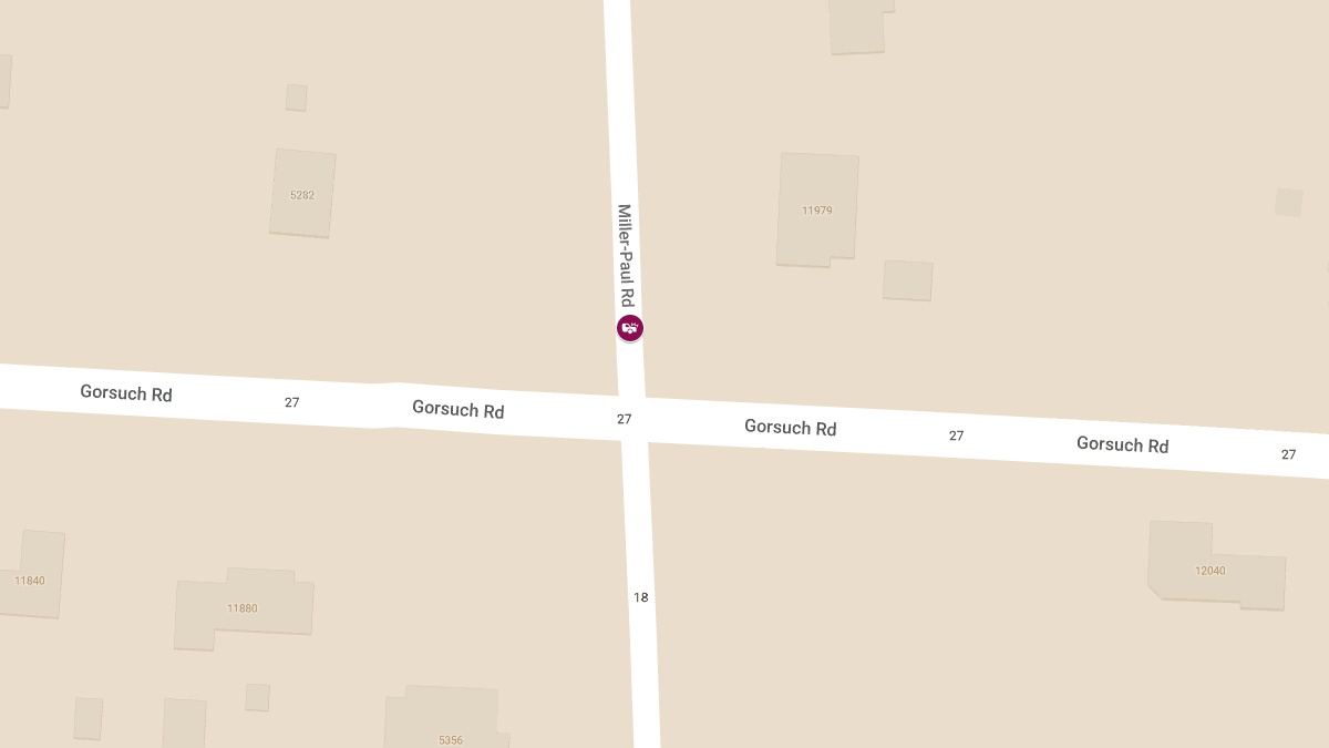 Injury Accident on 5000 Block of Miller-Paul Rd