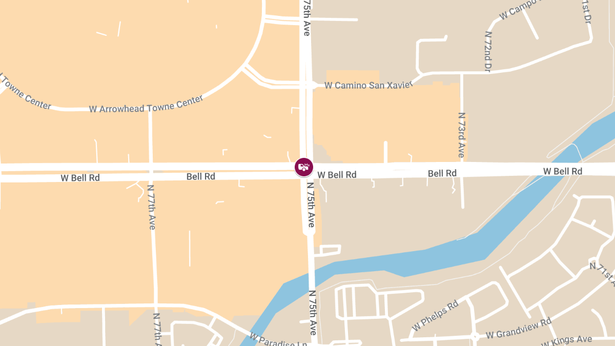 Injury Accident on Bell Rd West of 75th Ave