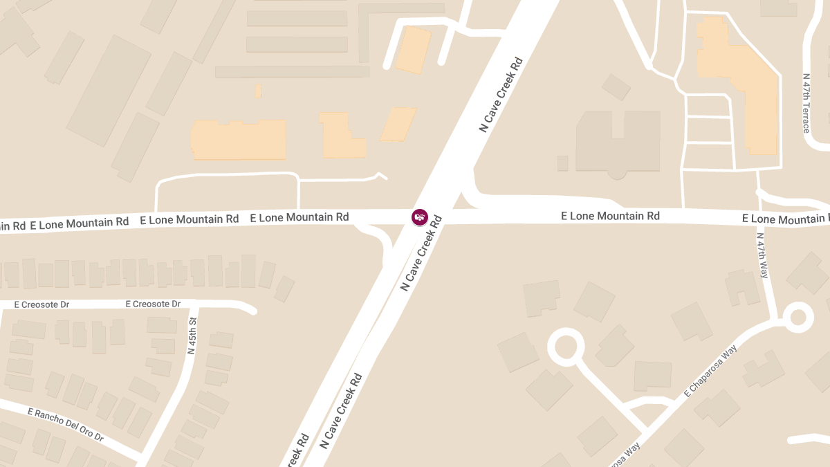 Injury Accident on Cave Creek Rd North of Lone MountainDesert Hills