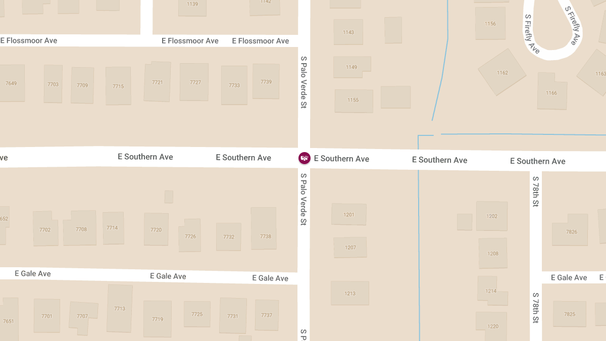 Injury Accident on E Southern Ave & S Palo Verde St