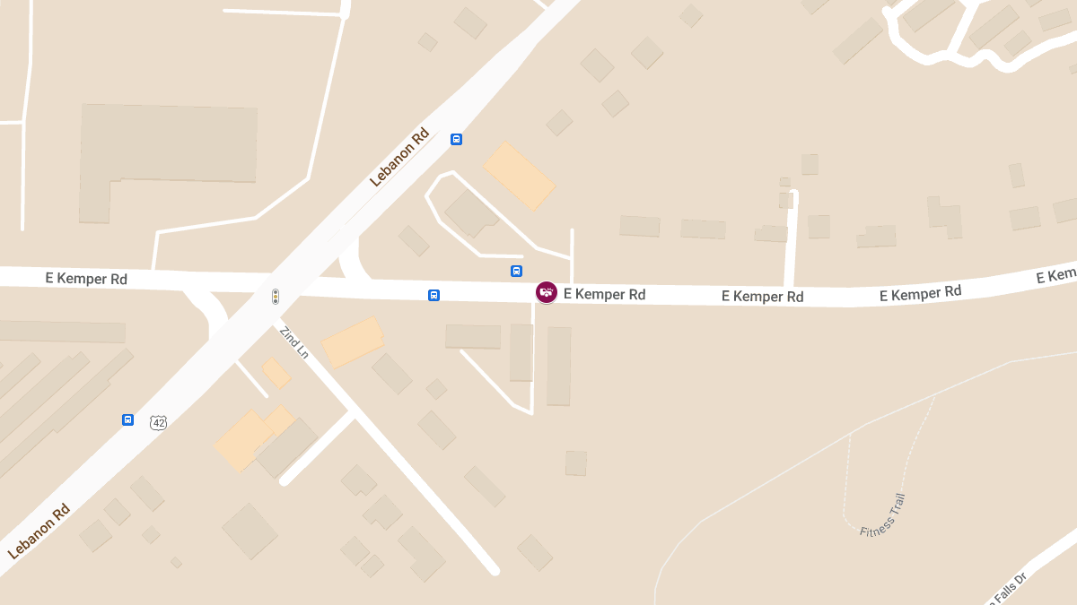 Injury Accident on East Kemper Rd