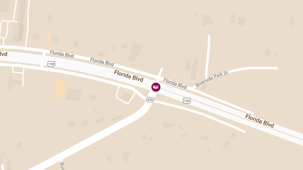 Injury Accident on Florida Blvd at Old Hammond Hwy