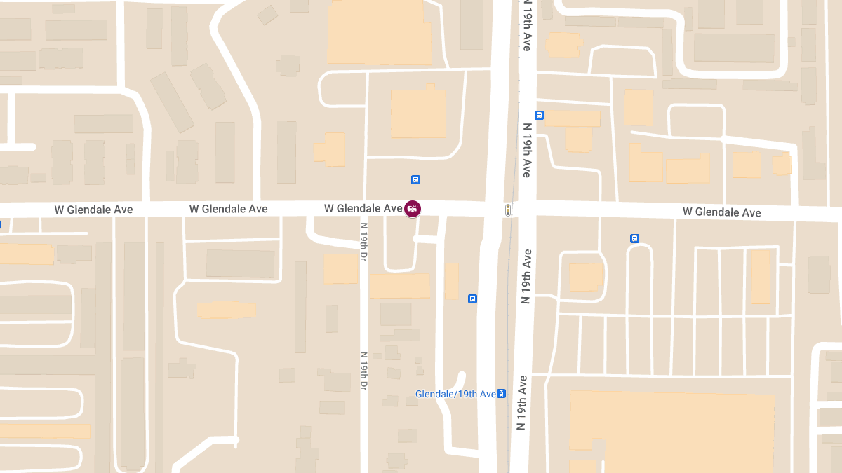 Injury Accident on Glendale Ave East of 19th Ave