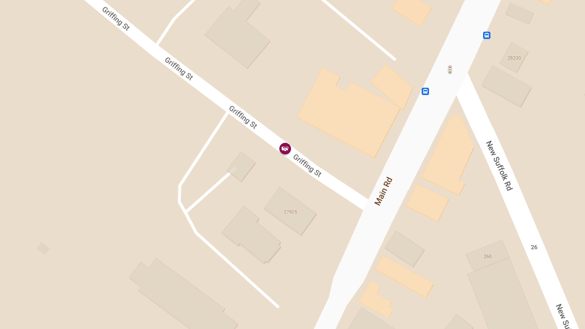 Injury Accident on Griffing St in Front of Post Office