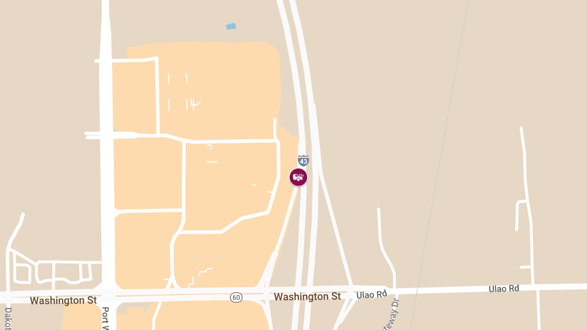 Injury Accident on Hwy 32 Overpass at I-43