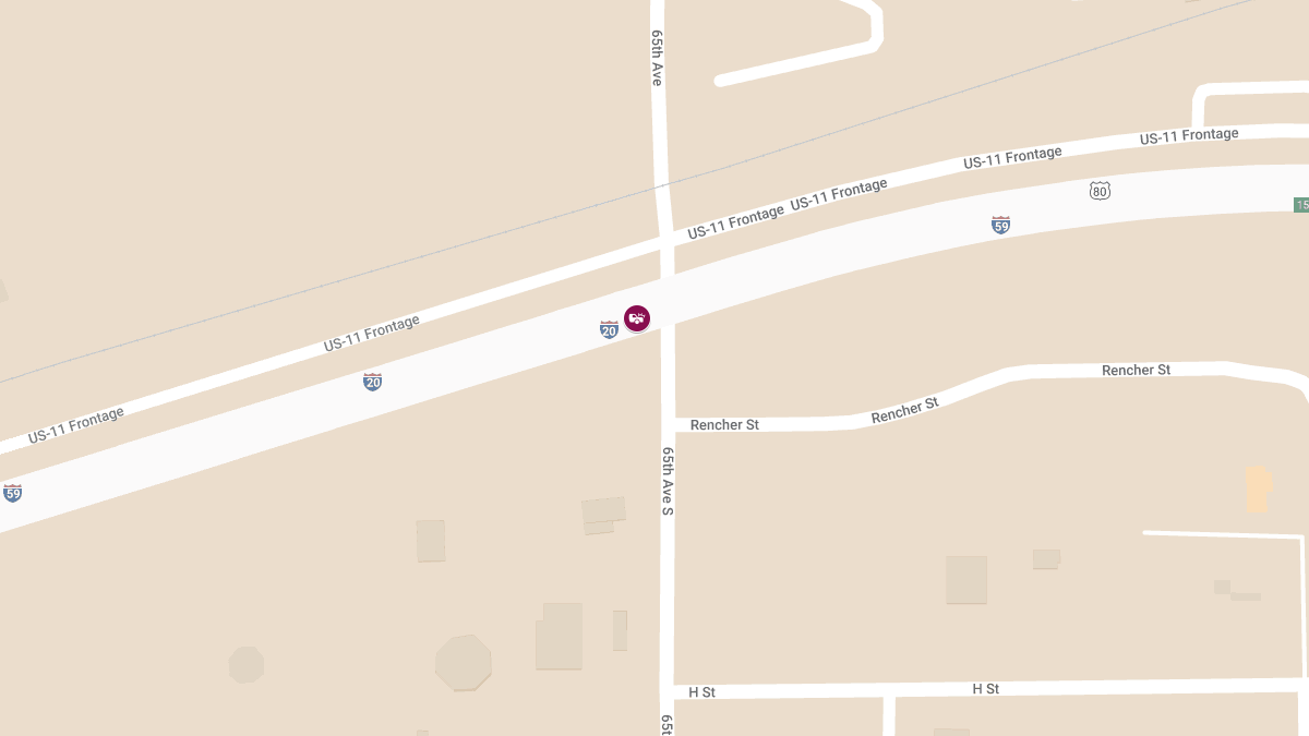 Injury Accident on I-20/59 Westbound at Mile Marker 150
