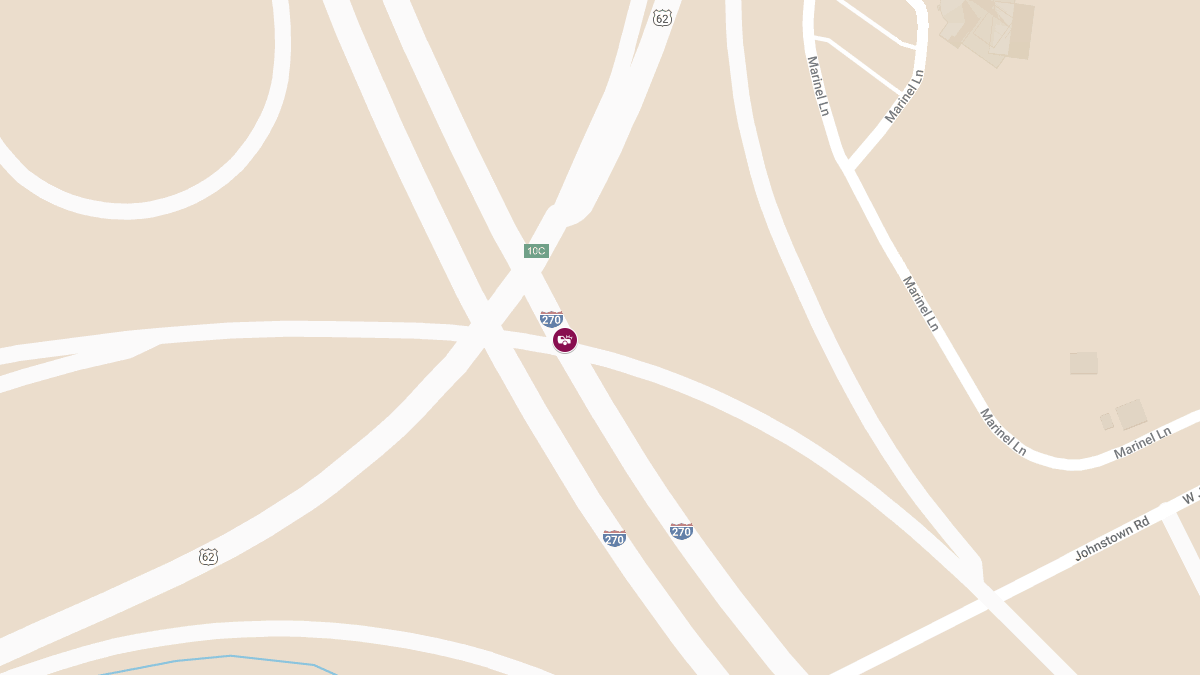 Injury Accident on I-270 Near I-670US 62