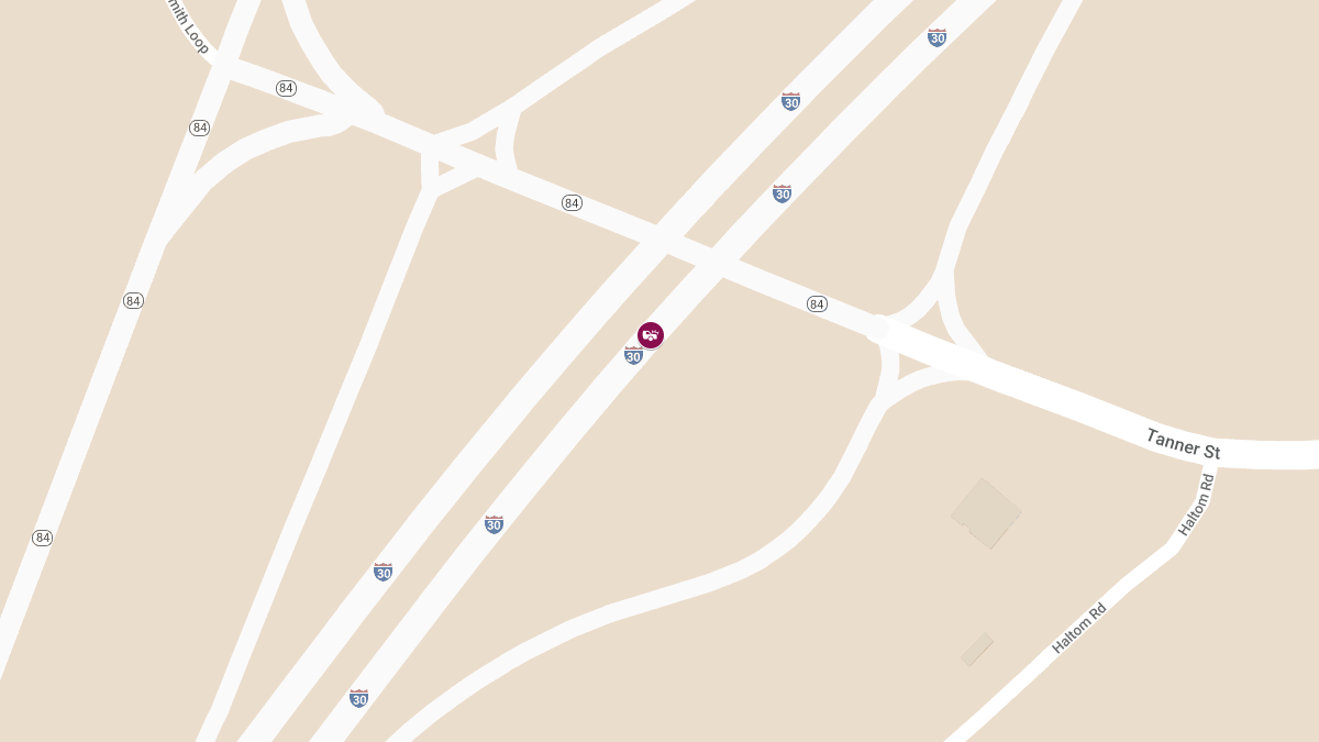 Injury Accident on I-30 EB at Exit 97 (Malvern)