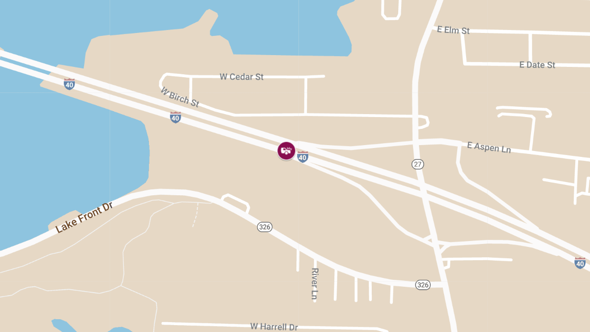 Injury Accident on I-40 EB at Mile Marker 90.4