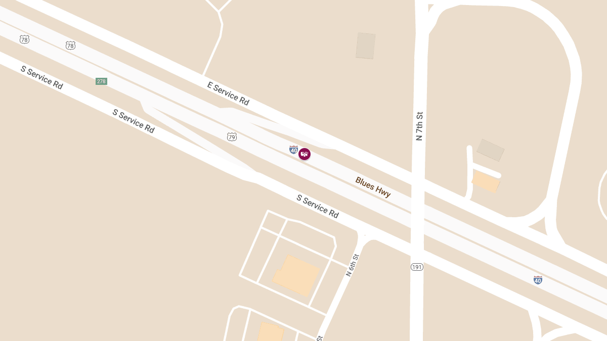 Injury Accident on I-40 EB