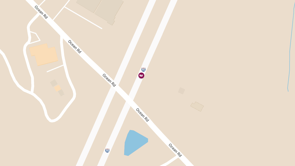 Injury Accident on I-95 NB at Mile Marker 15.6