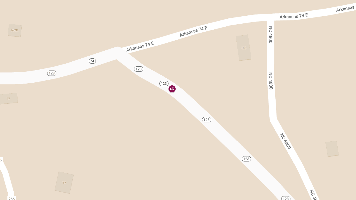 Injury Accident on NB State Highway 123 near State Highway 74
