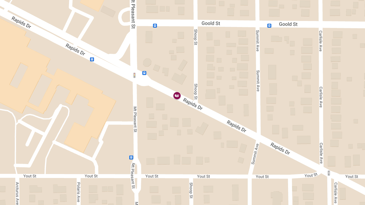 Injury Accident on Rapids Dr