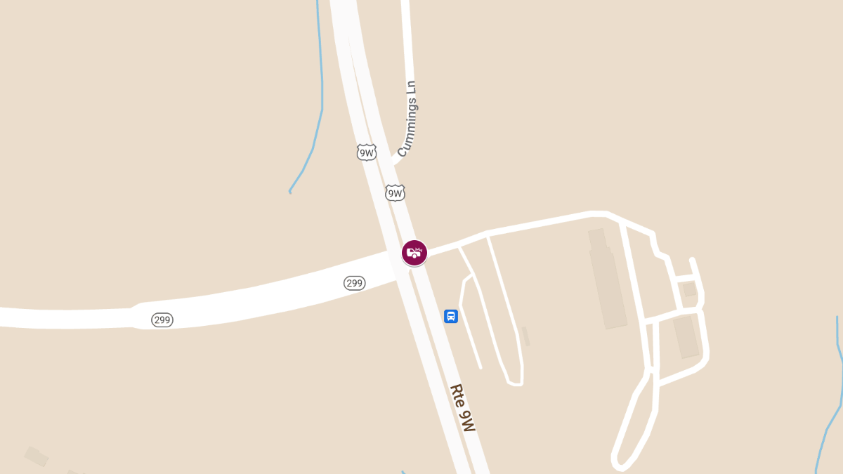 Injury Accident on Route 9W at Route 299