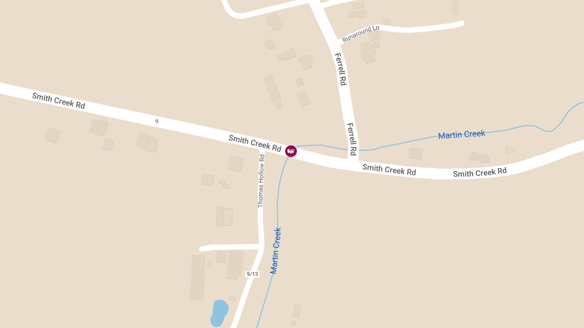 Injury Accident on Smith Creek Rd