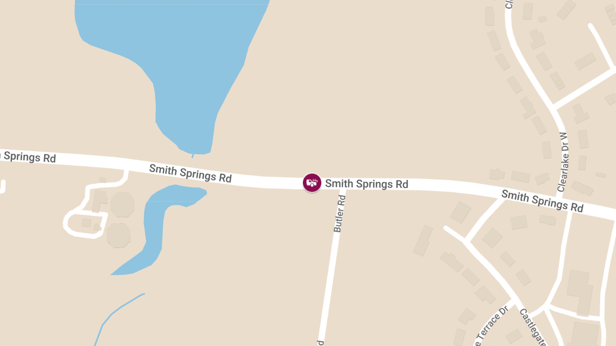 Injury Accident on Smith Springs Rd