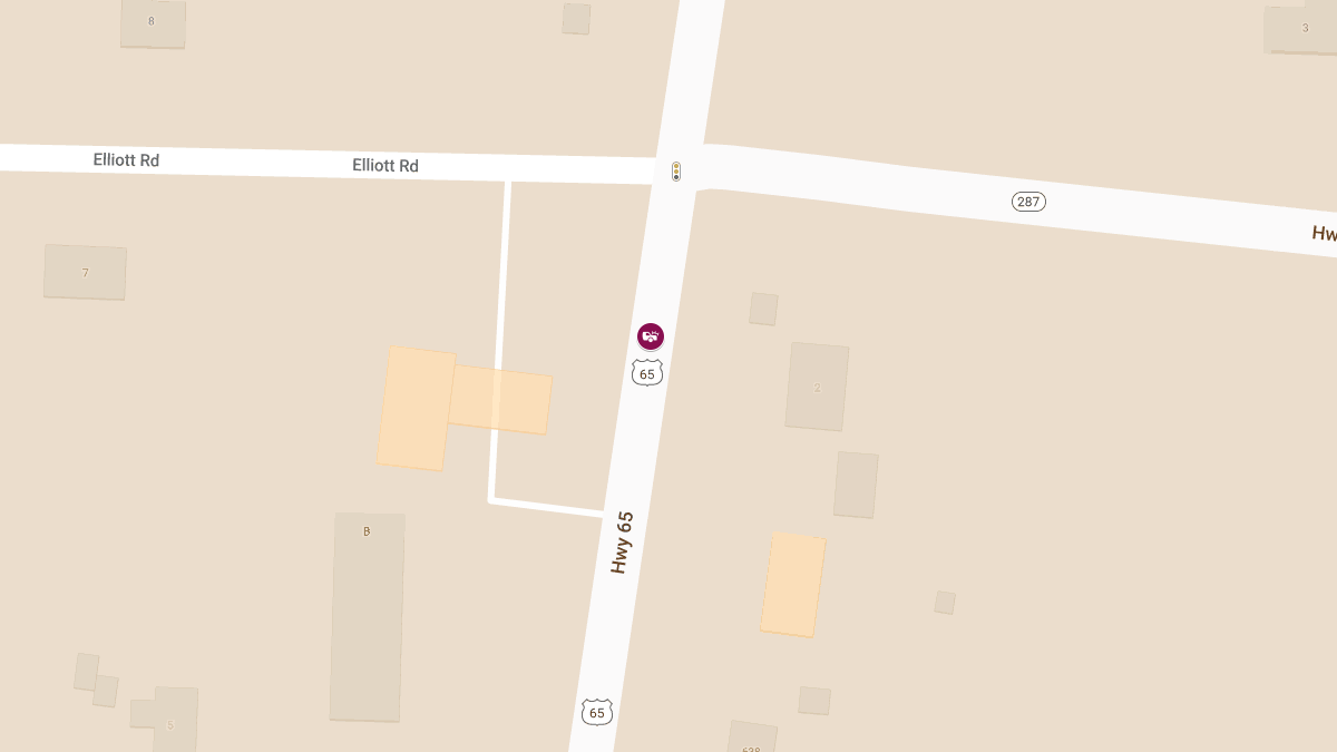 Injury Accident on U.S. Highway 65 Near SH 287