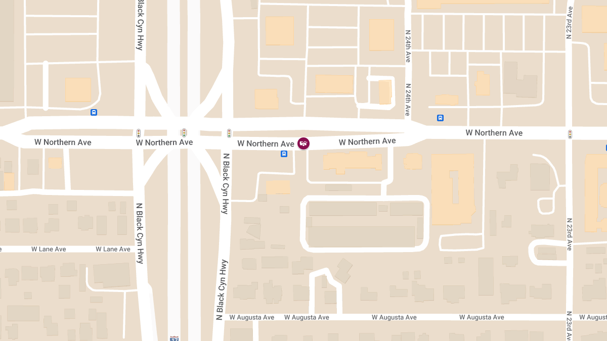 Injury Accident on W Northern Ave East of I-17