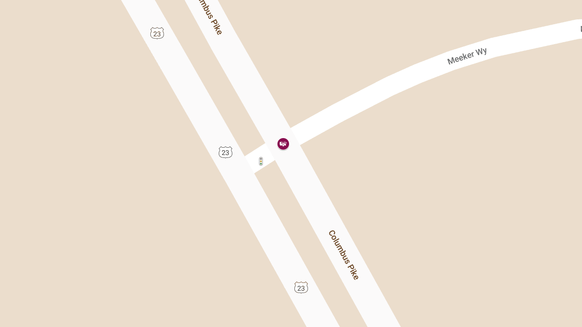 In jury Auto Accident at Meeker Way & Columbus Pike
