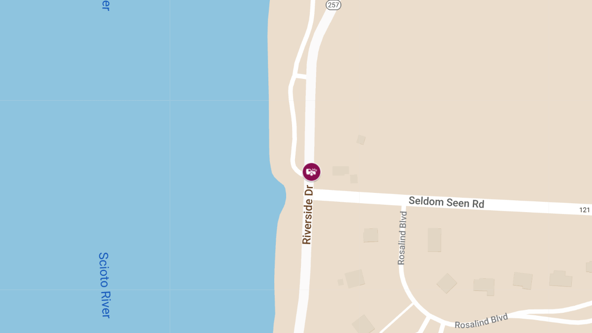 Injury Auto Accident at Riverside Dr & Seldom Seen Rd