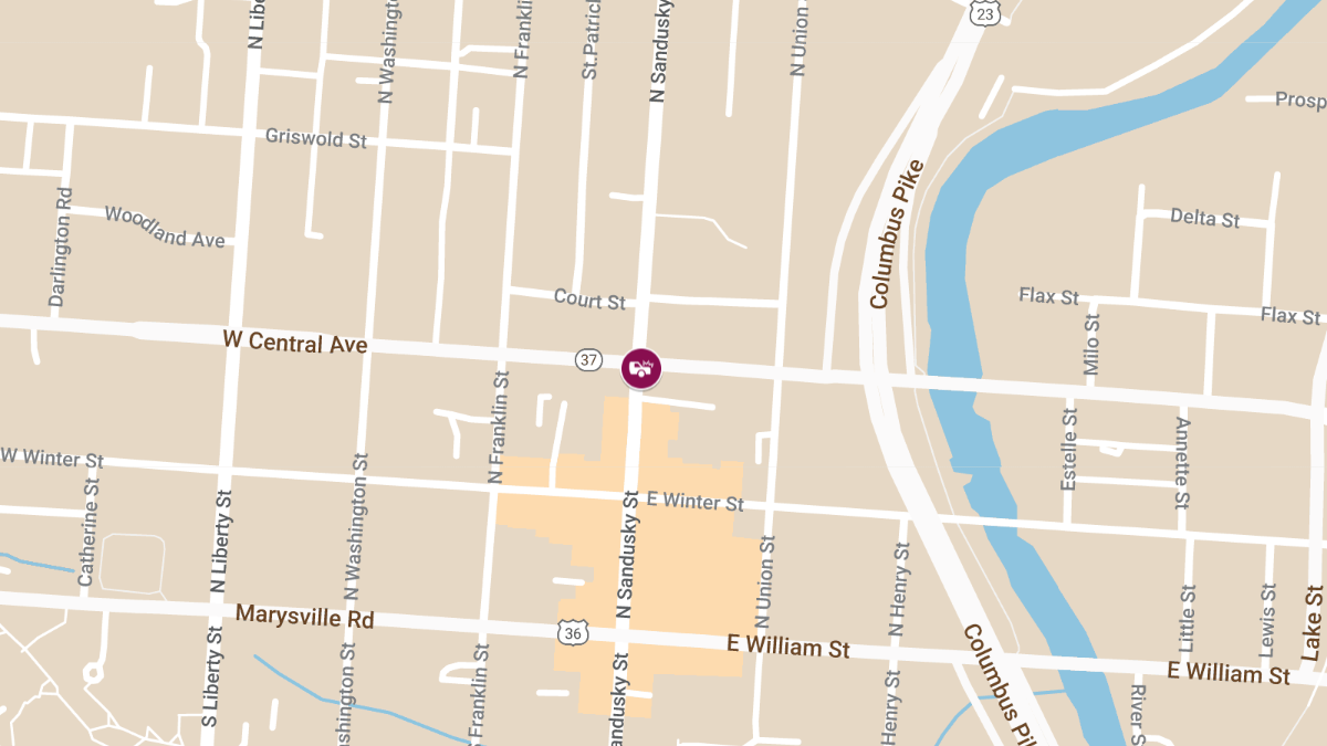 Injury Auto Accident at State Route 37 E & I-71