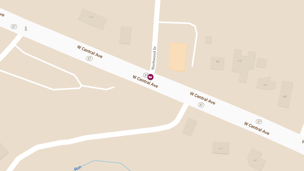 Injury Auto Accident at W Central Ave & Northwood Dr