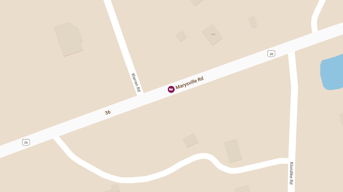 Injury Auto Accident in 6000 Block of Marysville Rd