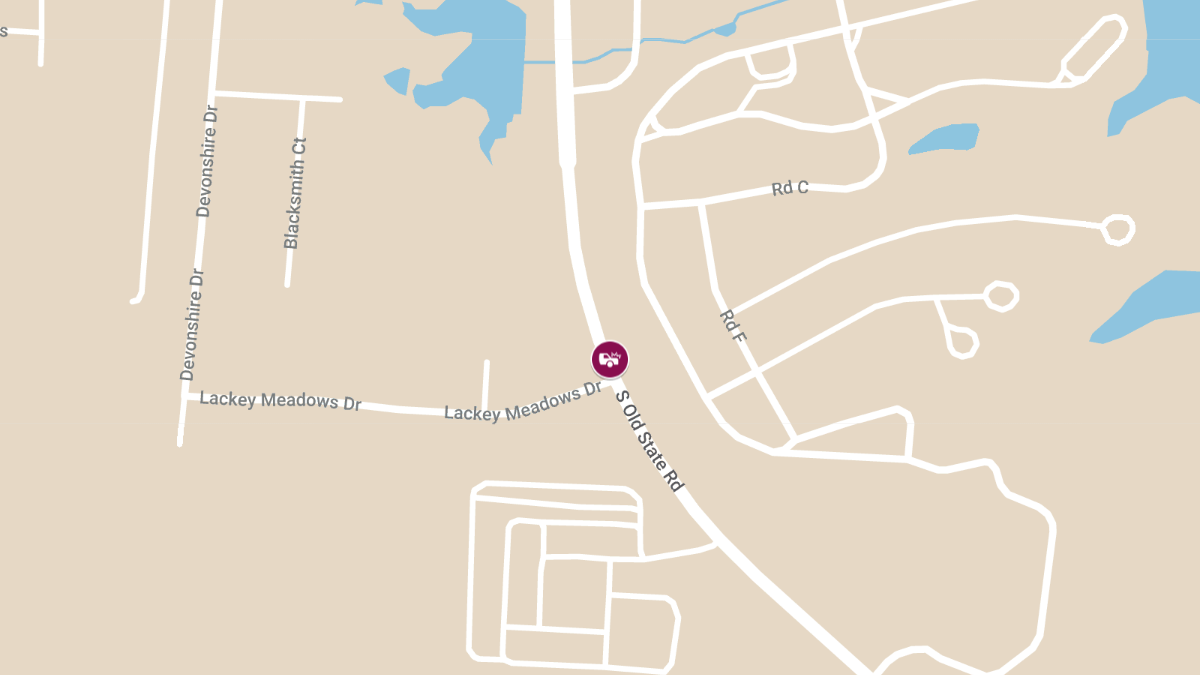 Injury Auto Accident on 3000 Block of S Old State Rd