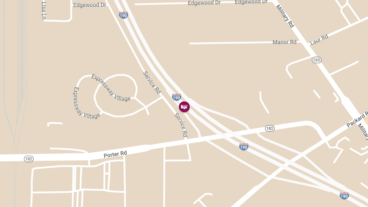 Injury Auto Accident on SB On-Ramp to I-190