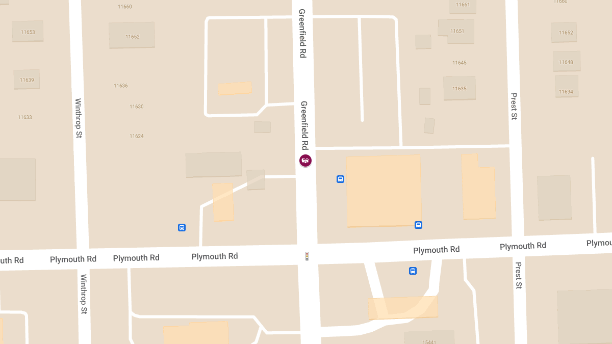 Injury Collision Reported on Greenfield Rd