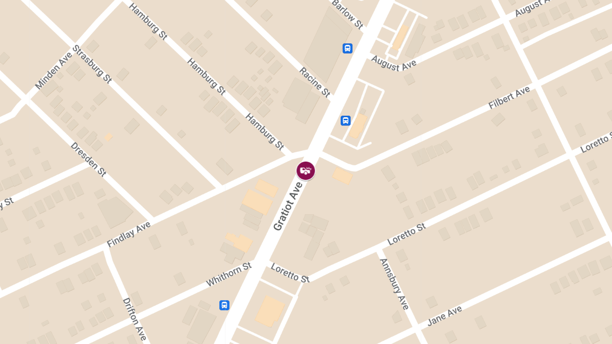 Injury Collision at 12668 Gratiot Ave