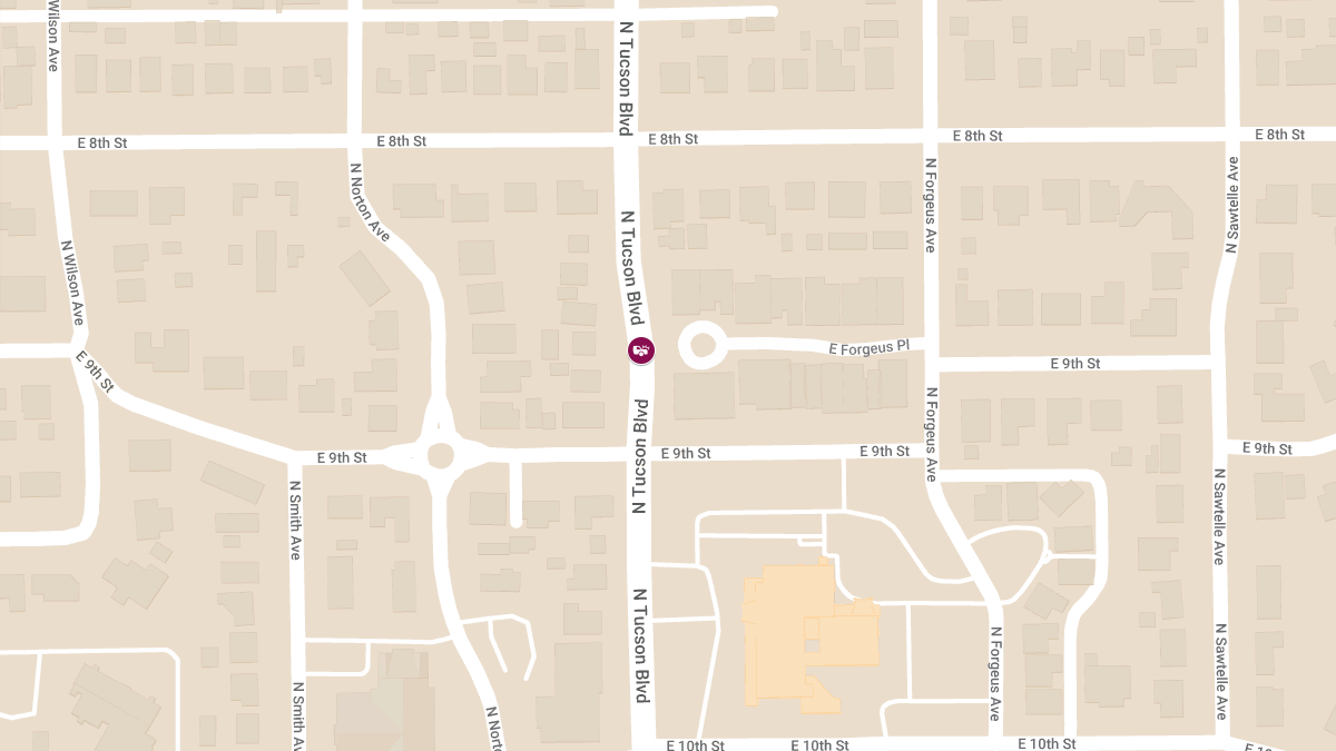 Injury Collision at 221 North Tucson Boulevard