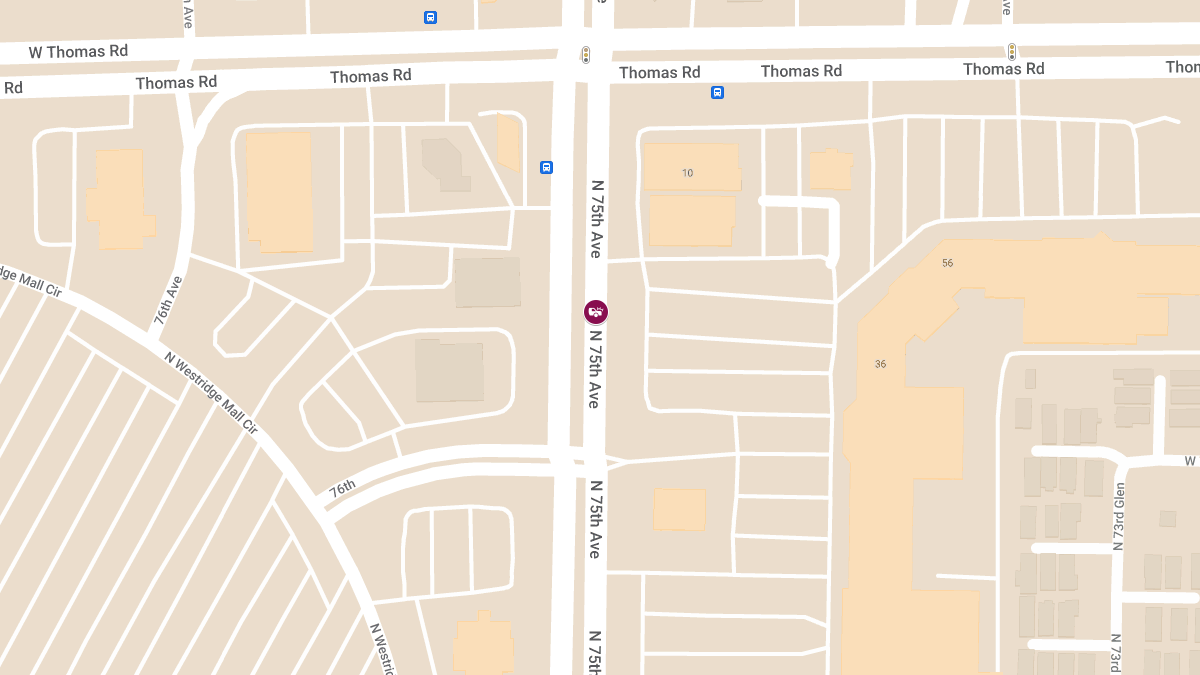 Injury Collision at 2810 N 75th Ave