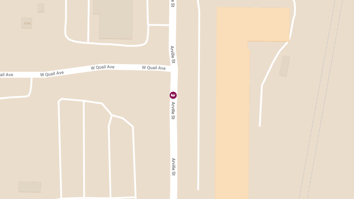 Injury Collision at 5795 Arville St