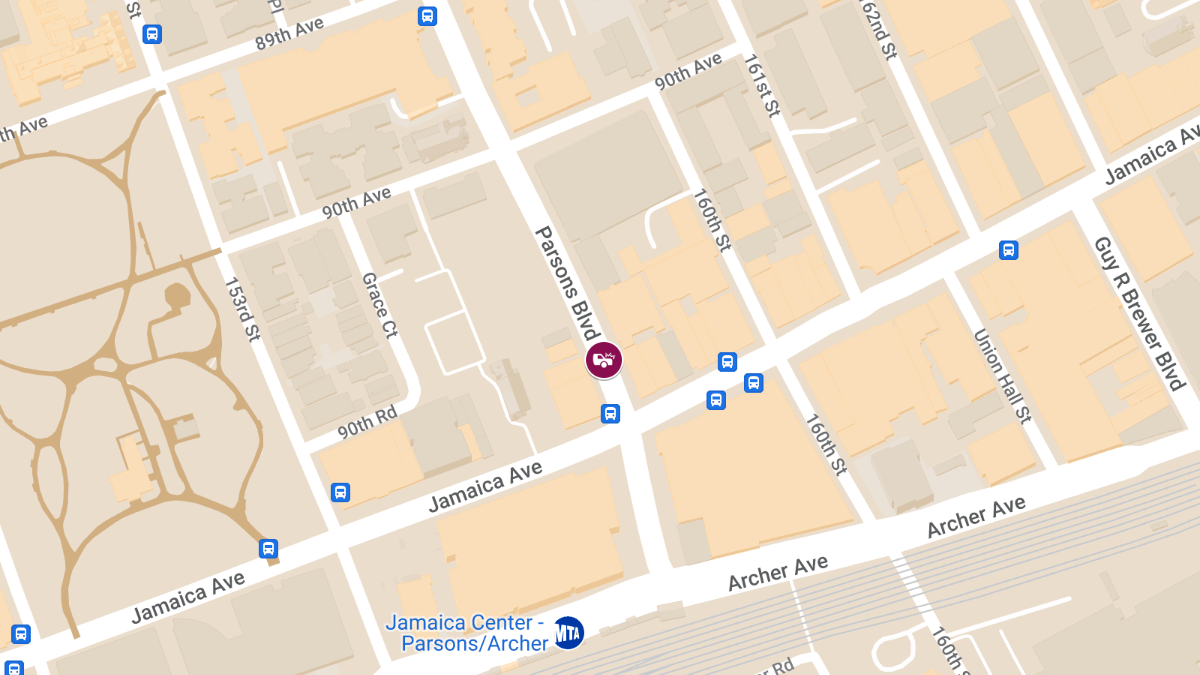 Injury Collision at 9040 Parsons Blvd