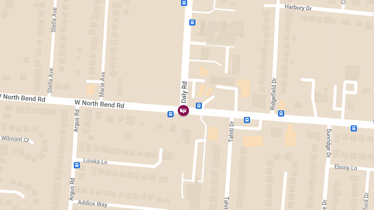 Injury Collision at Daly Rd & W North Bend Rd