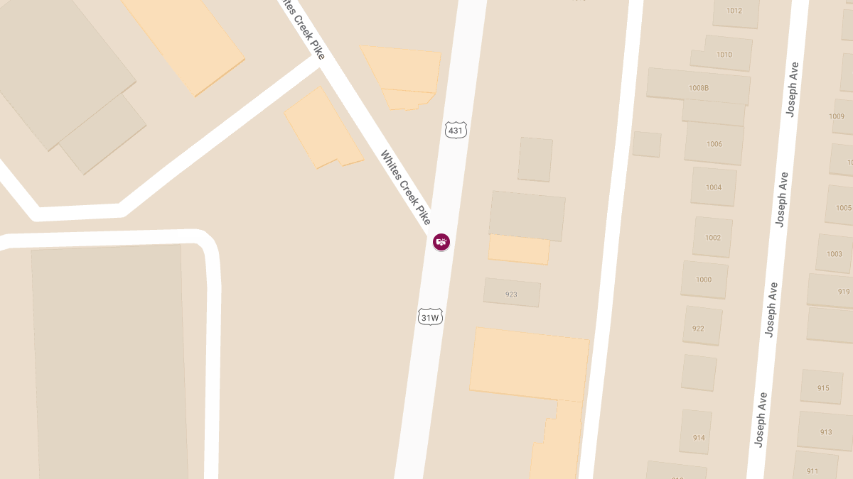 Injury Collision at Dickerson Pike & Whites Creek Pike